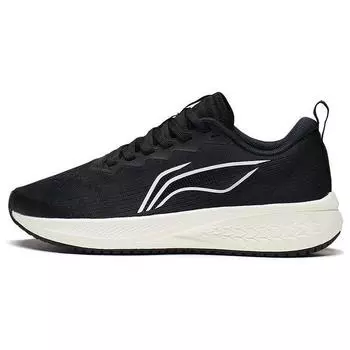 Li Ning Red Rabbit 6 универсальные прочные дышащие низкие кроссовки мужские кроссовки черные ARMT015-3 45