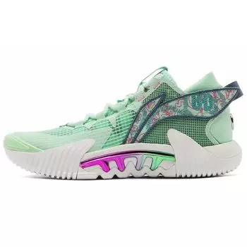 Li Ning Reverse 2 Low Cushioning Anti-Slip Durable Support Мужские кроссовки Изумрудно-зеленый ABFR005-10 41