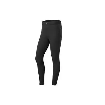 Li Ning Running Series однотонные эластичные облегающие длинные штаны для фитнеса женские плавки черного цвета AULS022-2 M