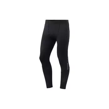 Li Ning Running Series тканые обтягивающие спортивные длинные брюки для фитнеса мужские низы черного цвета AULQ009-1 L