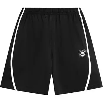Li Ning Серия Anti-Five Спорт Минималистичный Колорблок Эластичные Буквы Удобные Универсальные Повседневные Шорты Мужские шорты AKSV399-3 S