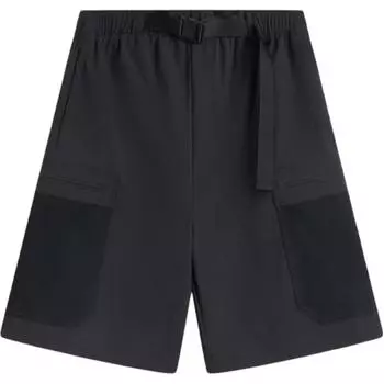 Li Ning Серия Спортивный Стиль Однотонные Дышащие Универсальные Простые Спортивные Шорты Мужские Шорты Черные AKSV285-3 S