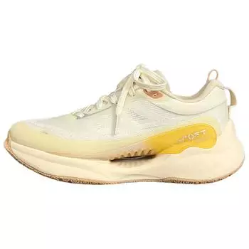 Li Ning Soft Cool Tpu Fabric Fashion Trend Износостойкие повседневные туфли с низким верхом Женская повседневная обувь бежевого цвета AGLU050-2 36