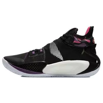 Li-Ning Sonic 9 Черные мужские кроссовки с камуфляжным принтом ABAR011-2 45