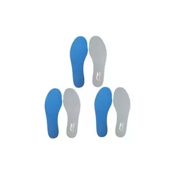 Li Ning Sports Running Soft Cushion Дышащая впитывающая пот губчатая стелька для мужчин стельки серо-синие YQAT027-1 36