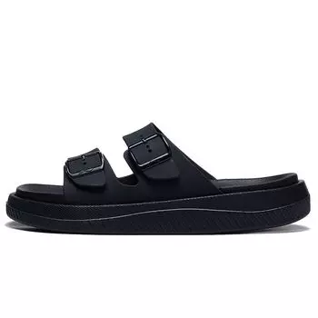 Li Ning Sports Trend Series Ln Clap Дышащие модные сандалии Eva Slide Мужская обувь черного цвета AGAT007-1 43