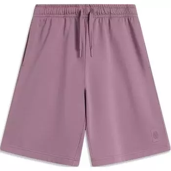 Li Ning Sports Trend Series однотонные шорты средней посадки со шнурком удобные дышащие прямые повседневные шорты мужские шорты кристально-фиолетовые AKSU235-11 S