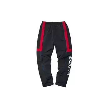 Li Ning SS19 Серия Неделя моды в Париже Повседневные Беговые Спортивные Длинные Брюки Мужские Штаны Черный AKXP021-2 L