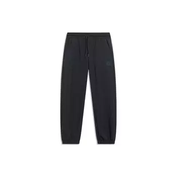 Li Ning SS23 Китайская культура Серия однотонный логотип вышитый шнурок манжеты спортивные брюки женские плавки черный AKLT258-6 S
