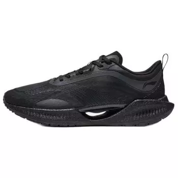 Li Ning супер легкие 19 амортизирующие нескользящие износостойкие светоотражающие низкие кроссовки мужские кроссовки черные ARBS001-3 43
