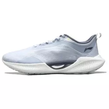 Li-Ning Суперлегкие 19-дюймовые кроссовки с круглым носком, амортизирующие, нескользящие, износостойкие, дышащие, легкие, низкие, мужские кроссовки, синие ARBS001-5 45