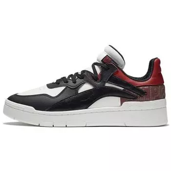 Li Ning Superwave Lo противоскользящие прочные низкие кроссовки для скейтбординга мужские кроссовки черные белые красные AGCS007-3 42