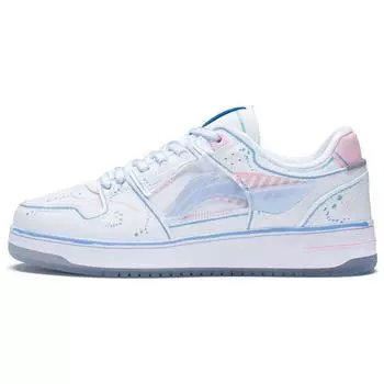 Li Ning Tian Ji повседневные универсальные белые кроссовки с толстой подошвой, нескользящие, легкие, дышащие, увеличивающие рост, низкие кроссовки для скейтбординга AGCS200-1 35