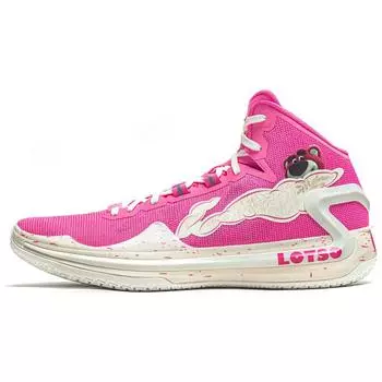 Li-Ning Toy Story x Liren 4 Mucho Мужские кроссовки Розовый Клубнично-Розовый ABAT139-7 45