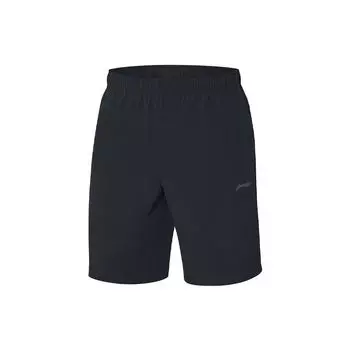 Li Ning Training Series повседневные спортивные быстросохнущие шорты мужские шорты черные AKSP043-3 M