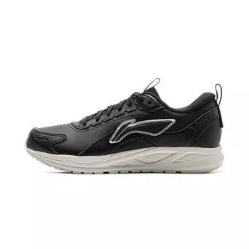 Li-Ning Трендовая Мода Универсальные Нескользящие Износостойкие Низкие Повседневные Кроссовки Женские кроссовки Черные AGLU314-1 36