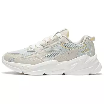 Li Ning Trendy Low-Top Sports Casual Shoes Women sneakers Pearl-White AGLS054-1 36