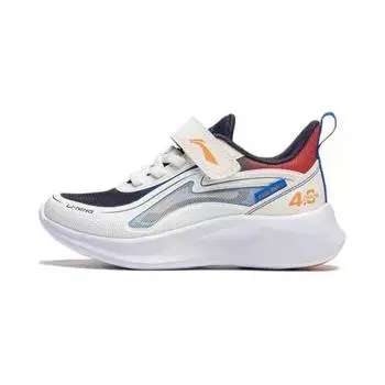 Li Ning Удобная детская повседневная обувь с низким верхом Детская повседневная обувь Off-White YKAU020-9 25