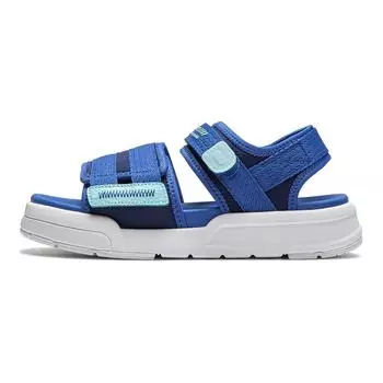 Li Ning Удобные дышащие детские сандалии Детские сандалии Синие YKUU038-5 31