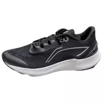 Li Ning удобные ретро амортизирующие прочные низкие кроссовки мужские кроссовки черные белые ARBT003-2 44