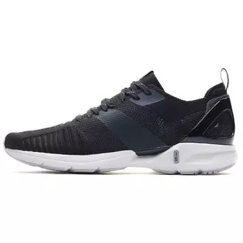 Li-Ning Ультралегкие 16 цельные тканые дышащие кроссовки с низким верхом женские кроссовки черные белые ARBP012-7 36