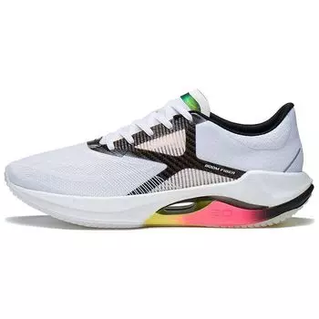 Li-Ning Ультралегкие 20 универсальные прочные дышащие кроссовки с низким верхом мужские кроссовки белые черные ARBT001-4