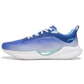 Li Ning Ultra Light 19 светоотражающие легкие нескользящие прочные низкие кроссовки для бега мужские кроссовки кобальтово-фиолетово-синие ARBS001-7 41