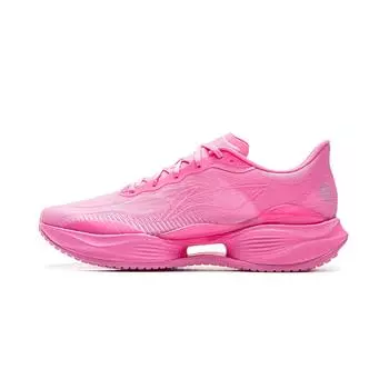 Li Ning Ultra Light 22 Racing Легкие Амортизирующие Кроссовки для Бега Женские Кроссовки Розово-Красные ARBV002-37 37