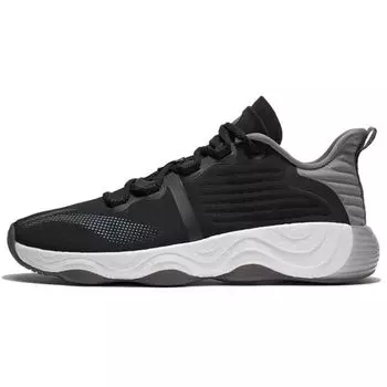 Li-Ning Unbounded 3 амортизирующие нескользящие износостойкие низкие повседневные туфли мужские туфли черные серые AFVS003-3 39