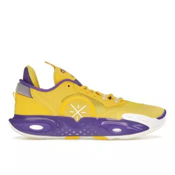 Li-Ning Wade All City 12 City of Angels Мужские кроссовки Желтый Фиолетовый ABAU015-7 42