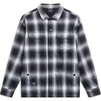 Li-Ning Wade Series Button-Down Loose Fit Long Sleeve Shirt Men shirts Black AFDU009-1 XL