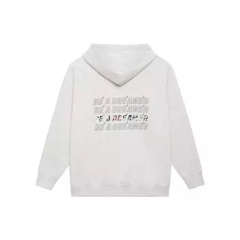 Li-Ning Wade Series, однотонная толстовка с капюшоном на молнии и буквенным принтом, унисекс, серая AWDSI35-2 XL