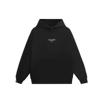 Li-Ning Wade Series, однотонная толстовка с буквенным принтом, толстовка с длинными рукавами, топы унисекс, черный AWDSC39-1 M