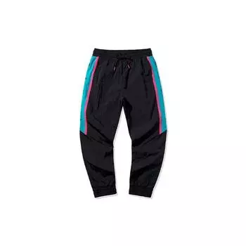 Li-Ning Wade Series Woven Cuffed Casual Fitness Training Knitted Pants Men низ Standard-Black AKXQ121-1 XL