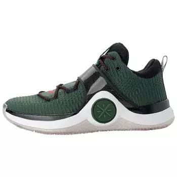 Li-Ning Way of Wade 6 Xmas Мужские кроссовки Зеленый Черно-Белый ABAM089-25