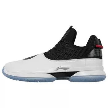 Li-Ning Way of Wade 7 Белые черные мужские кроссовки ABAN079-1