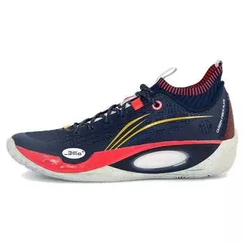 Li-Ning Way of Wade 808 2 Ultra Guangdong Southern Tigers Мужские кроссовки Синий Красный ABAS113-7 44