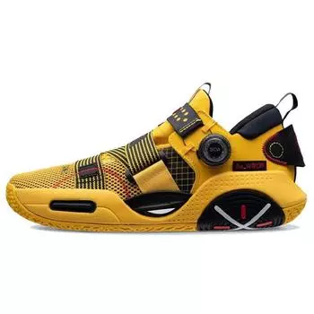 Li-Ning Way of Wade 9 V2 BOA Брюс Ли Мужские кроссовки Желтый Черный Красный ABAR121-4 41