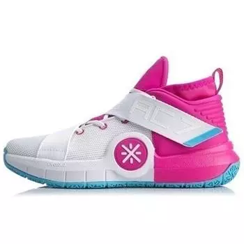 Li-Ning Way of Wade All City 7 Бело-Розовые мужские кроссовки ABAP105-6