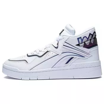 Li Ning We Wo Mid Prm удобные мягкие классические туфли для скейтбординга среднего размера мужские туфли для скейтбординга стандартные белые AGCS151-1 40