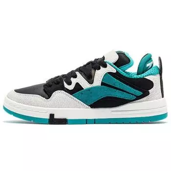 Li Ning Weiwu Pro Suede Slip Resistant Durable Lightweight Low Top Skate Shoes Men Skate Shoes Deep-Green AECR043-1 43