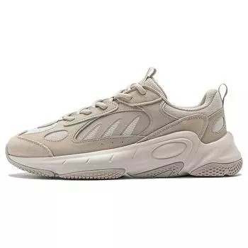 Li-Ning Wing Wind прочные повседневные туфли с низким верхом мужские кроссовки серые AGCT461-3 42