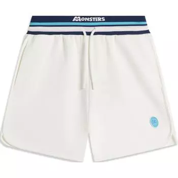 Li Ning X Disney Collaboration Monsters University Series Color Block Letter Lace-Up Удобные дышащие прямые повседневные шорты AKSU488-1 L