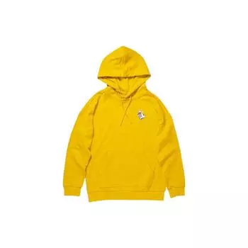 Li Ning X OG Slick Cartoon Text Print Casual Sports Hoodie Men Hoodies Yellow AWDND01-3 L