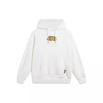 Li Ning X Og Slick Collaboration однотонная толстовка с капюшоном унисекс толстовки Off-White AWDT443-3 XXL