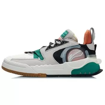 Li-Ning Xiao Zhan x Origin 001 Snow White Серые мужские кроссовки Черные AGCR231-2 39