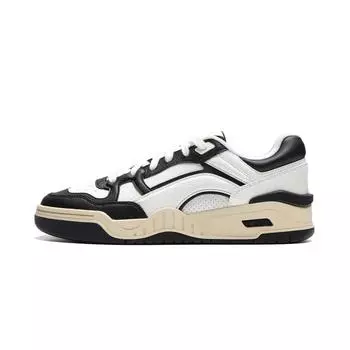 Li Ning Yue Bai 2.0 повседневные универсальные толстые подошвы, увеличивающие рост, нескользящие, износостойкие, дышащие, низкие кроссовки для скейтбординга, мужские кроссовки AGCU275-3 39