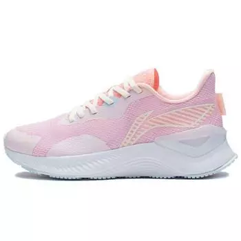 Li Ning Yue Ying 1.0 ультра легкие дышащие низкие кроссовки женские кроссовки розовые белые ARHS028-3 36