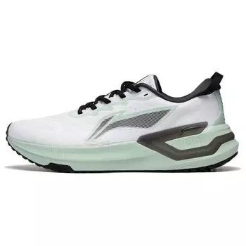 Li Ning Yue Ying 3.0 удобные простые амортизирующие нескользящие износостойкие низкие кроссовки мужские кроссовки белые зеленые ARHT019-7 40