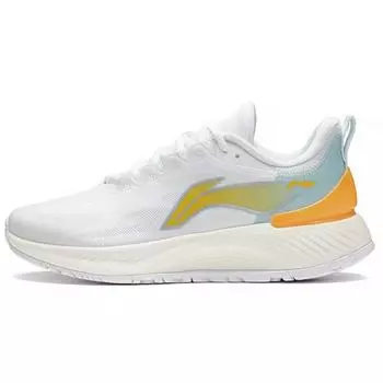 Li Ning Yue Ying Element дышащие легкие низкие кроссовки мужские кроссовки белые синие желтые ARHS007-1 42